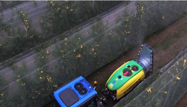 Прицепной садовый опрыскиватель CAFFINI мод. TREND PLUS REVERSE TOWER